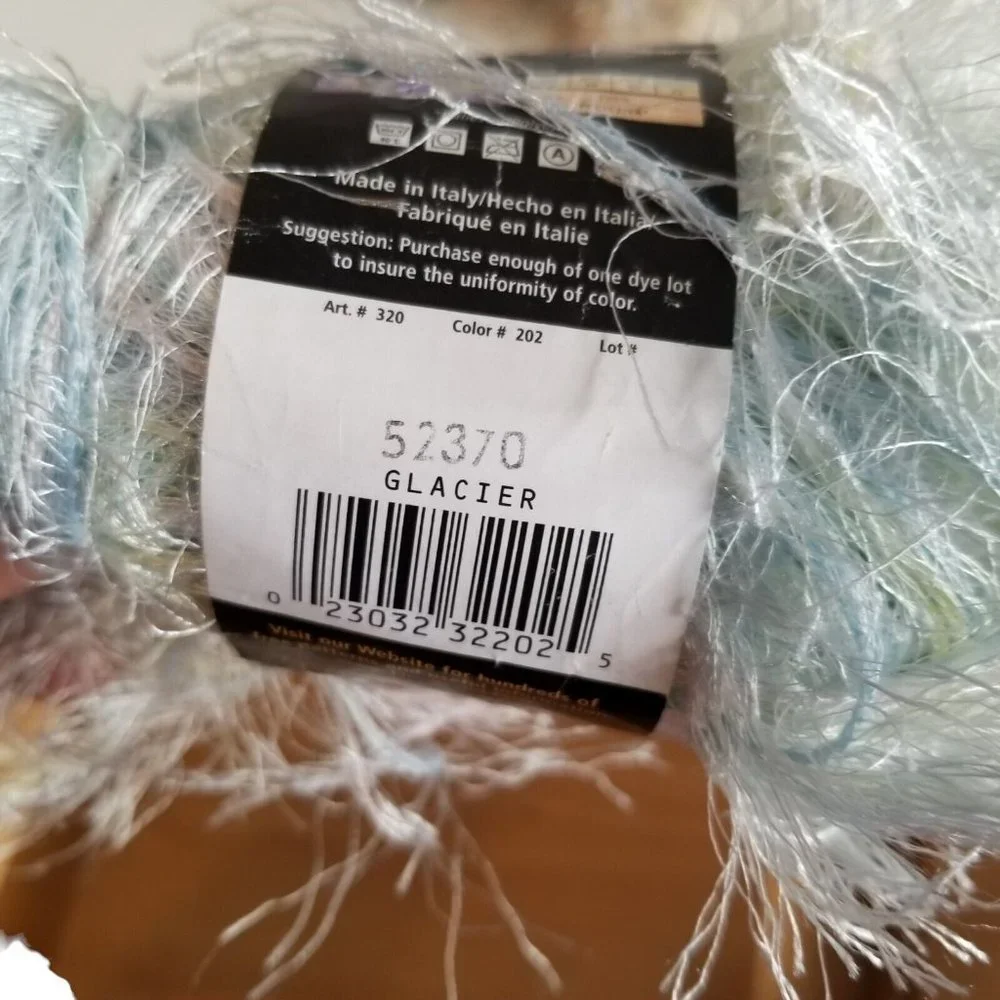 Lion Brand Fun Fur Fancy Fur Various Colors 7 Skeins Lavender Glacier Sandstone